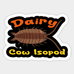 Dairy cow isopod Sticker